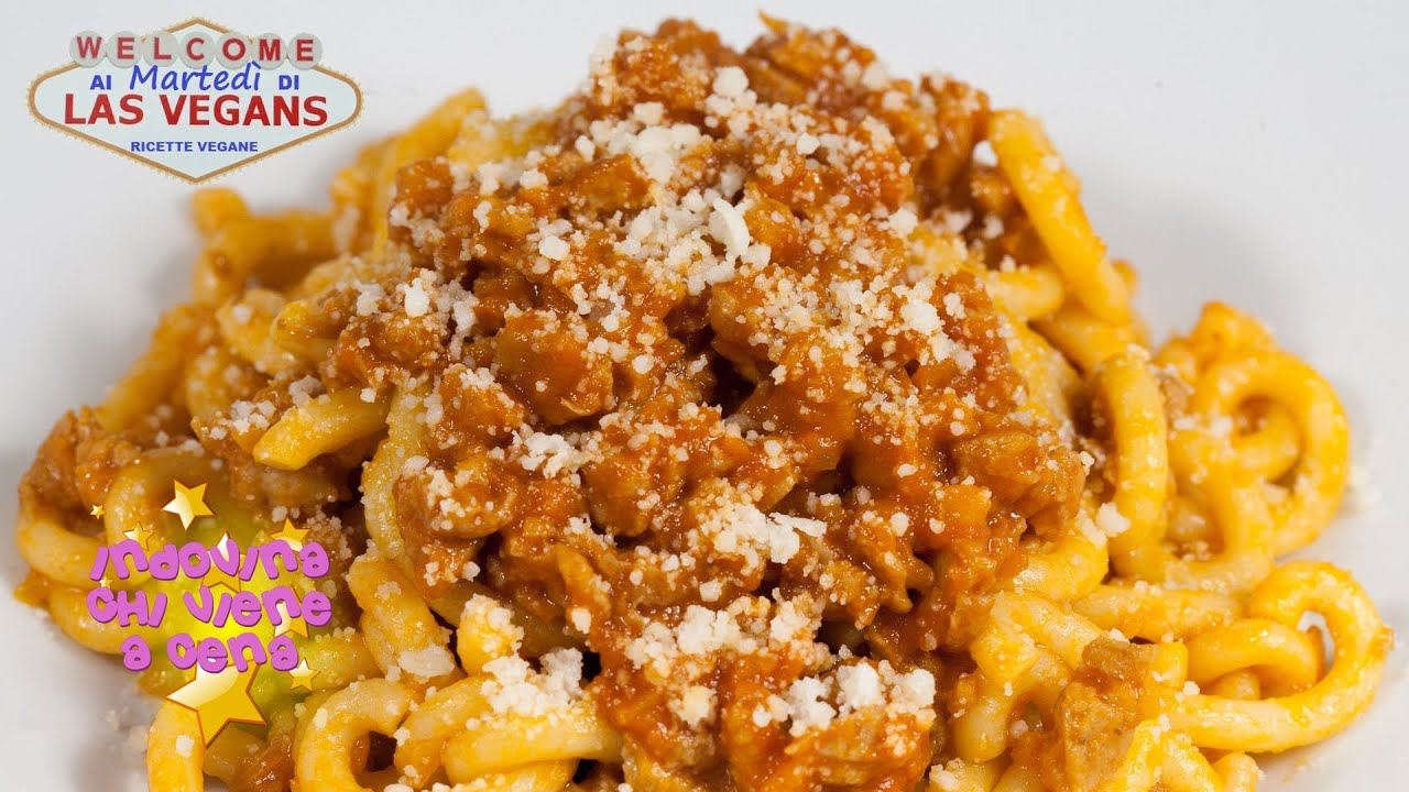 Ricetta rag&ugrave; vegano alla Bolognese PERFETTO  🌱