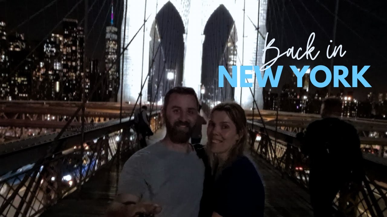 Flying Kiwis NYC Vlog 🗽｜Exploring NY｜Brooklyn Bridge at night｜New York Flea Markets