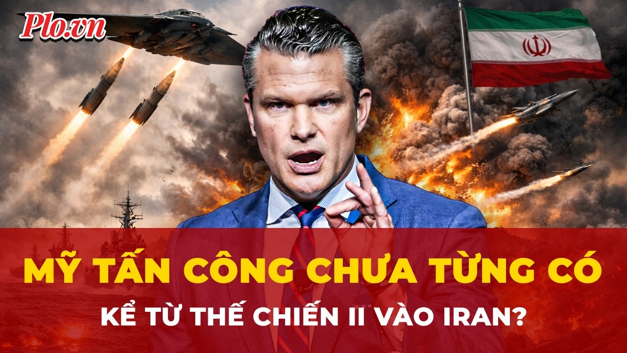 Lầu Năm Góc lần đầu tiết lộ đòn đánh chưa từng có từ Thế chiến II vào Iran | Tin nhanh