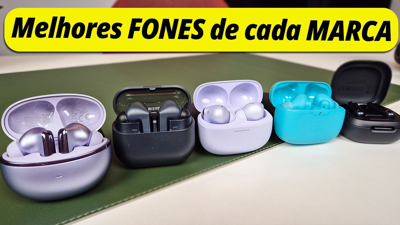 Top 5 Melhores FONES BLUETOOTH de Cada MARCA 2026 - Qual Comprar?