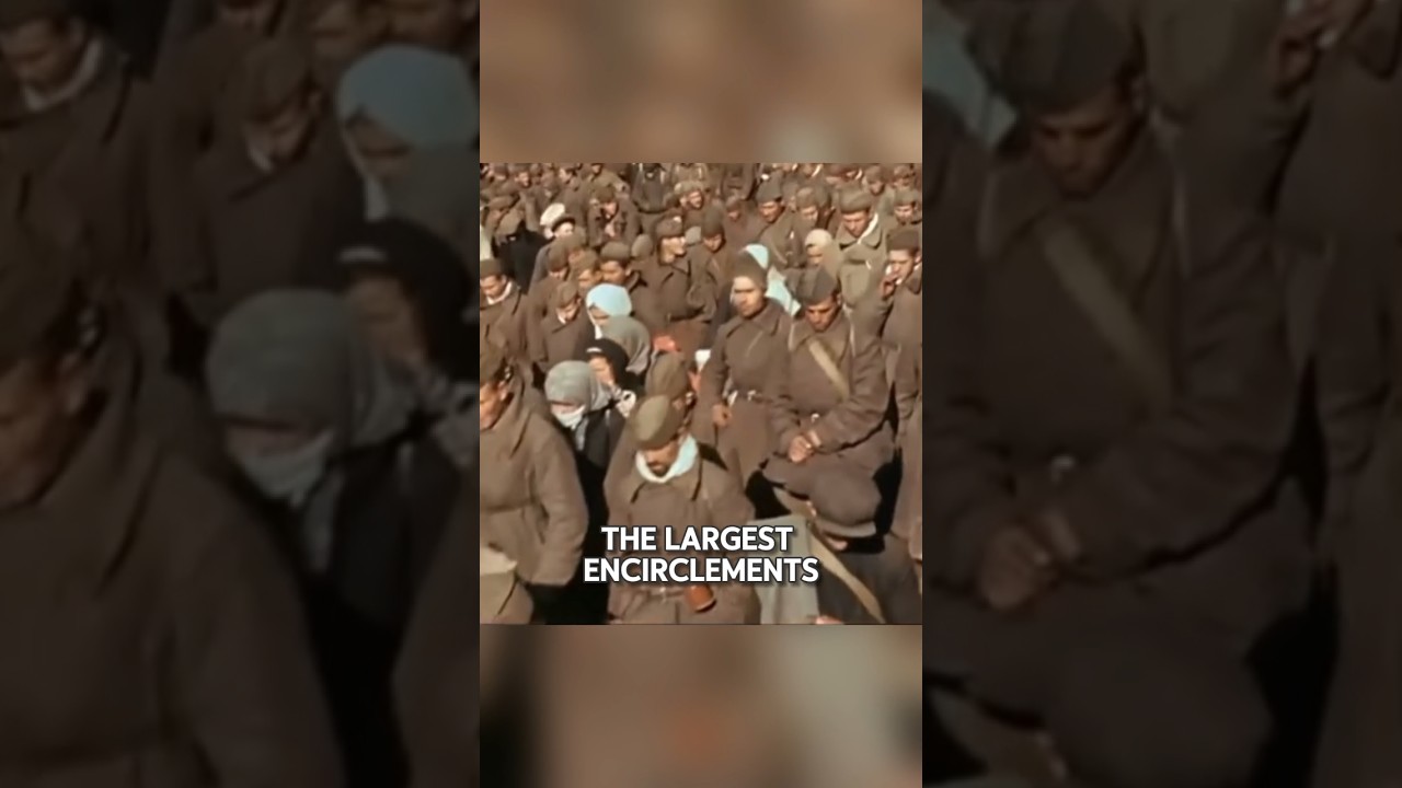 650,000 POWs Captured at Bryansk 🤯 #operationbarbarossa