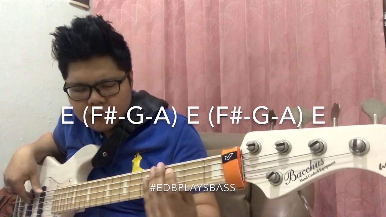 Again i say rejoice- israel and new breed - bass cover