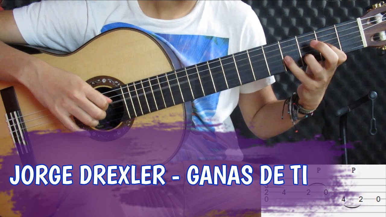 Cómo tocar Ganas de ti de Jorge Drexler (Iván Plata) Tutorial acordes