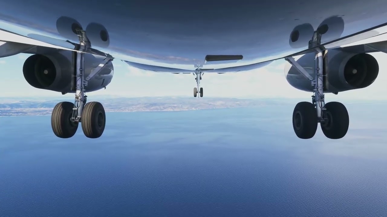 Preparing To Landing At Barcelona Int. Airport By Fenix A320 MSFS2024 