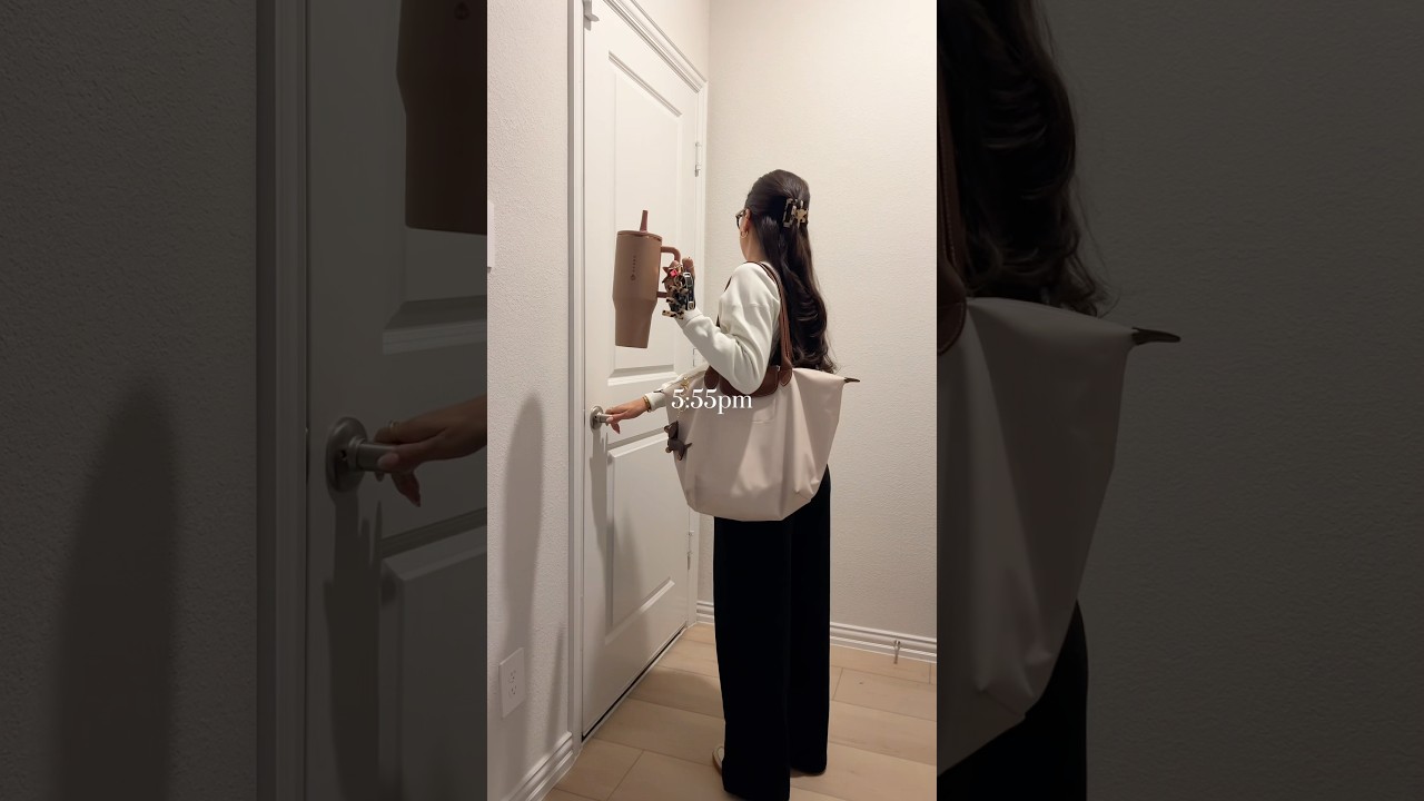 Asmr timestamped night routine 💗 productive 5-9 aesthetic #vlog #asmr #aesthetic #productivity