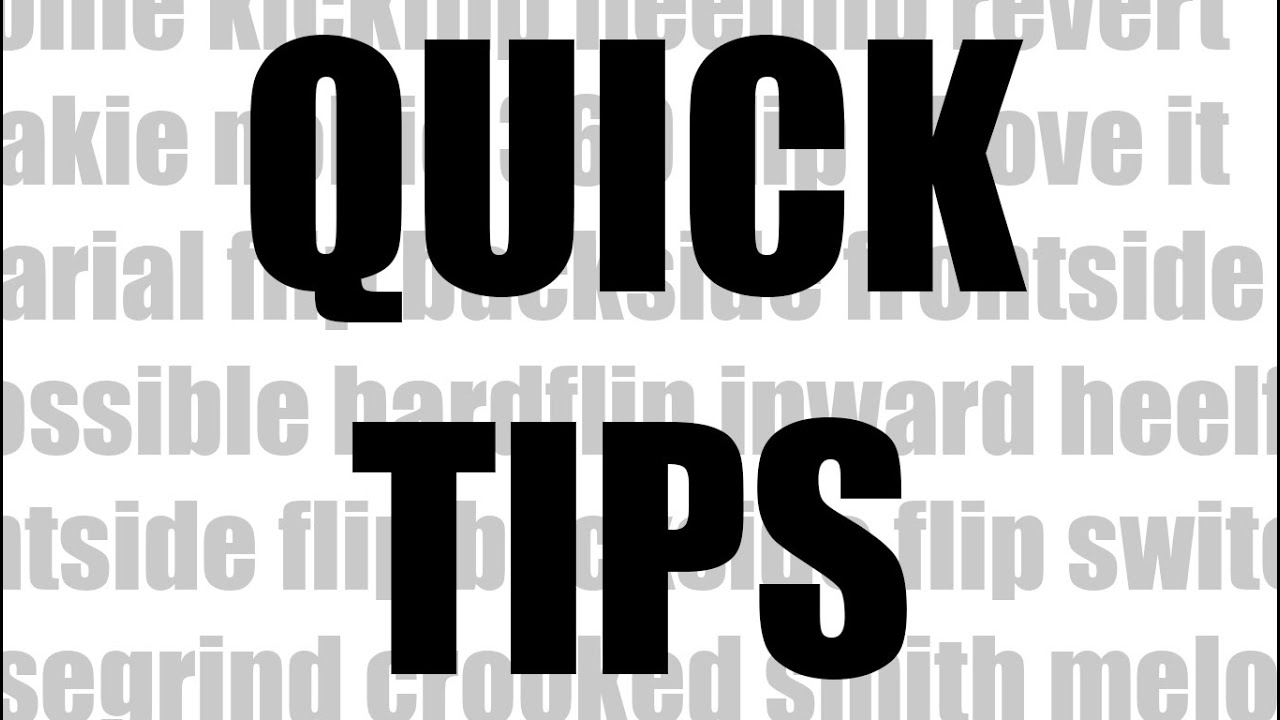 Quick Tips Ep. 2: Fixing Landing Kickflips With One Foot