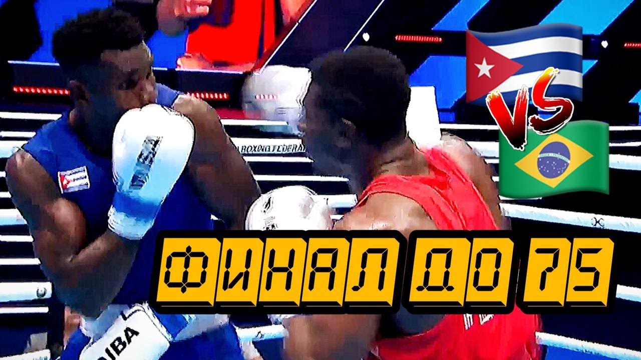ВАНДЕРЛЕЙ ПЕРЕЙРА - ЙОЭНЕЛИС ЭРНАНДЕС. ЧЕМПИОНАТ МИРА ПО БОКСУ 2023. БРАЗИЛИЯ - КУБА.