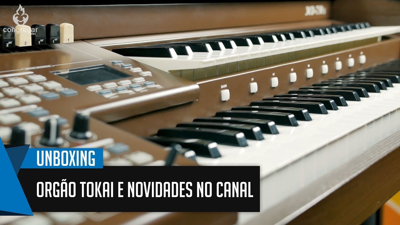 🎵 Unboxing Orgão Tokai MD 750 e Novidades no Canal 🎵