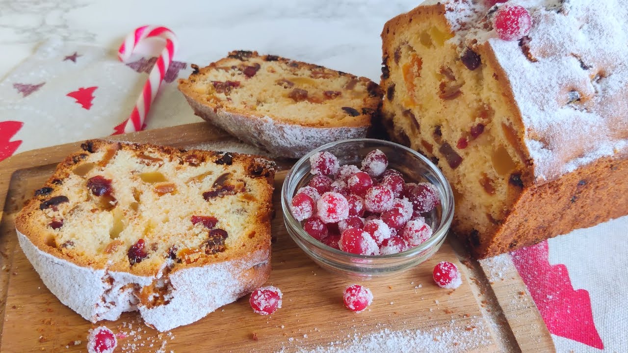 Easy Fruit Cake Recipe! Simple Christmas Dessert Even Novices Can Make!