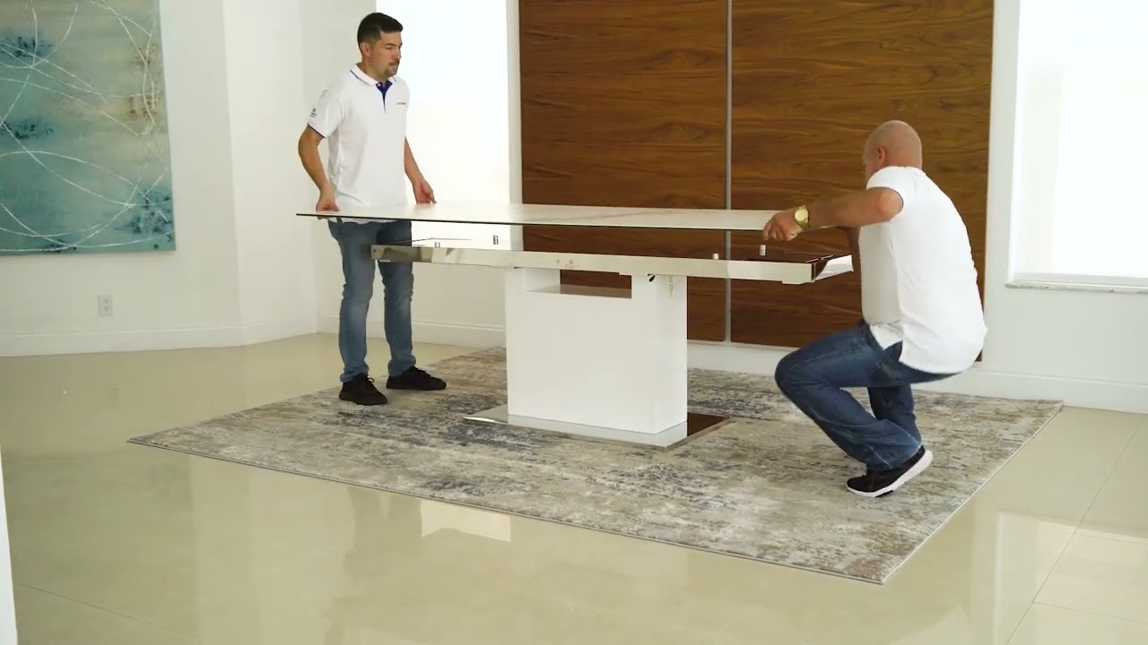 Motorized Dining Table Assembly Video