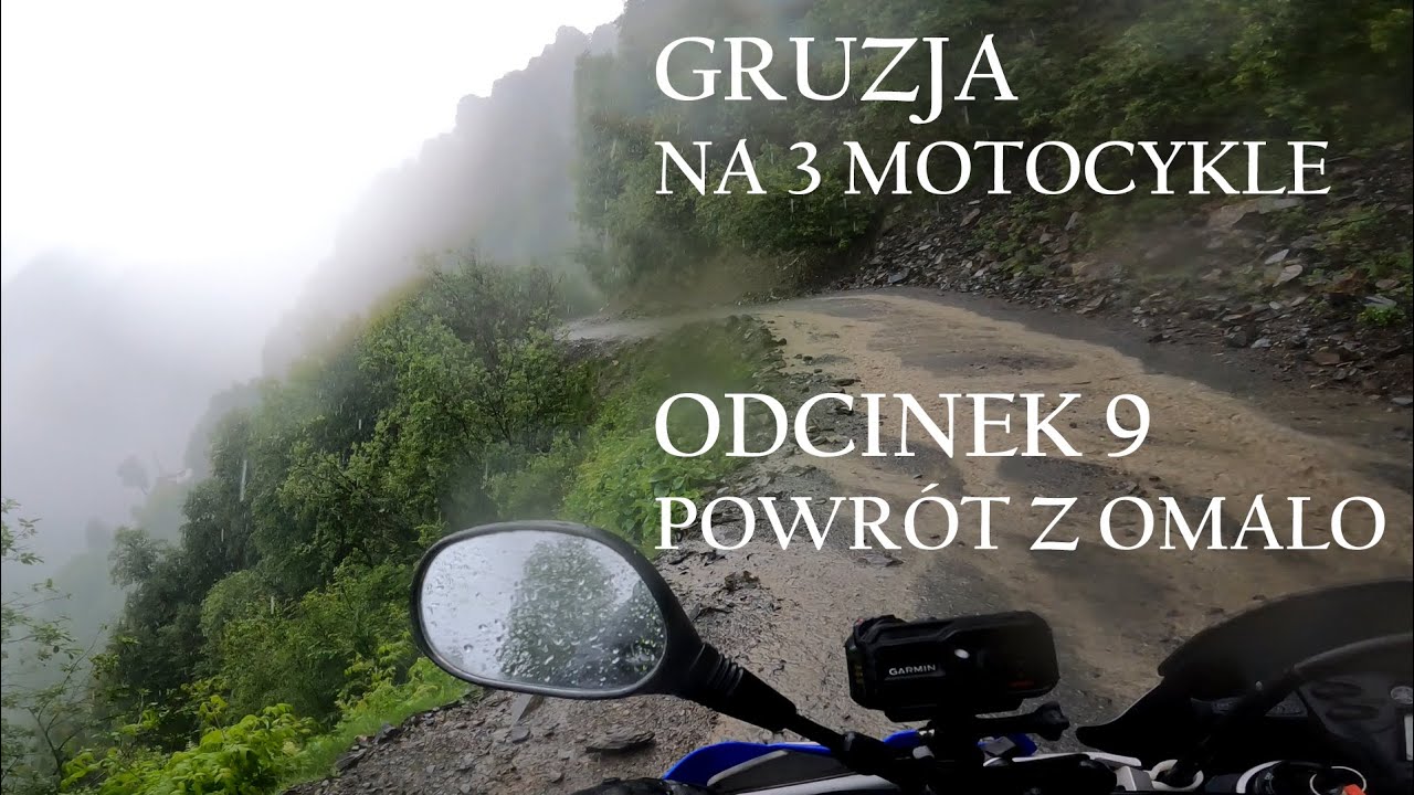 Gruzja na 3 motocykle (2023). Odcinek 9: Powrót z Omalo. 4K