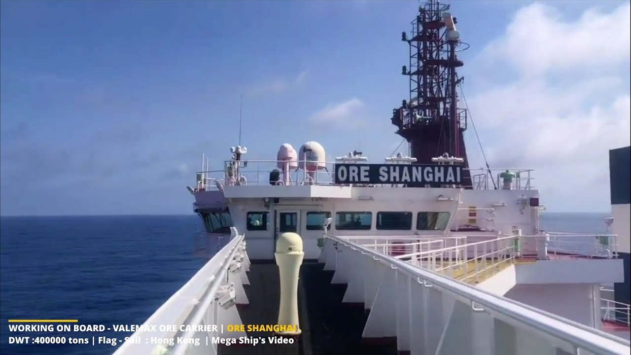 Ore Shanghai | working on largest bulk carrier in the world