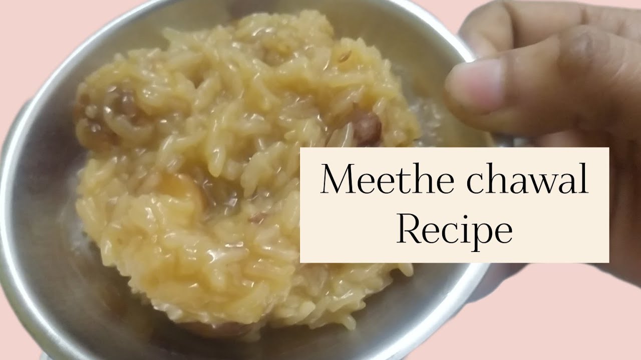 5 minutes me banane wale tasty meethe chawal@cook with Neelam