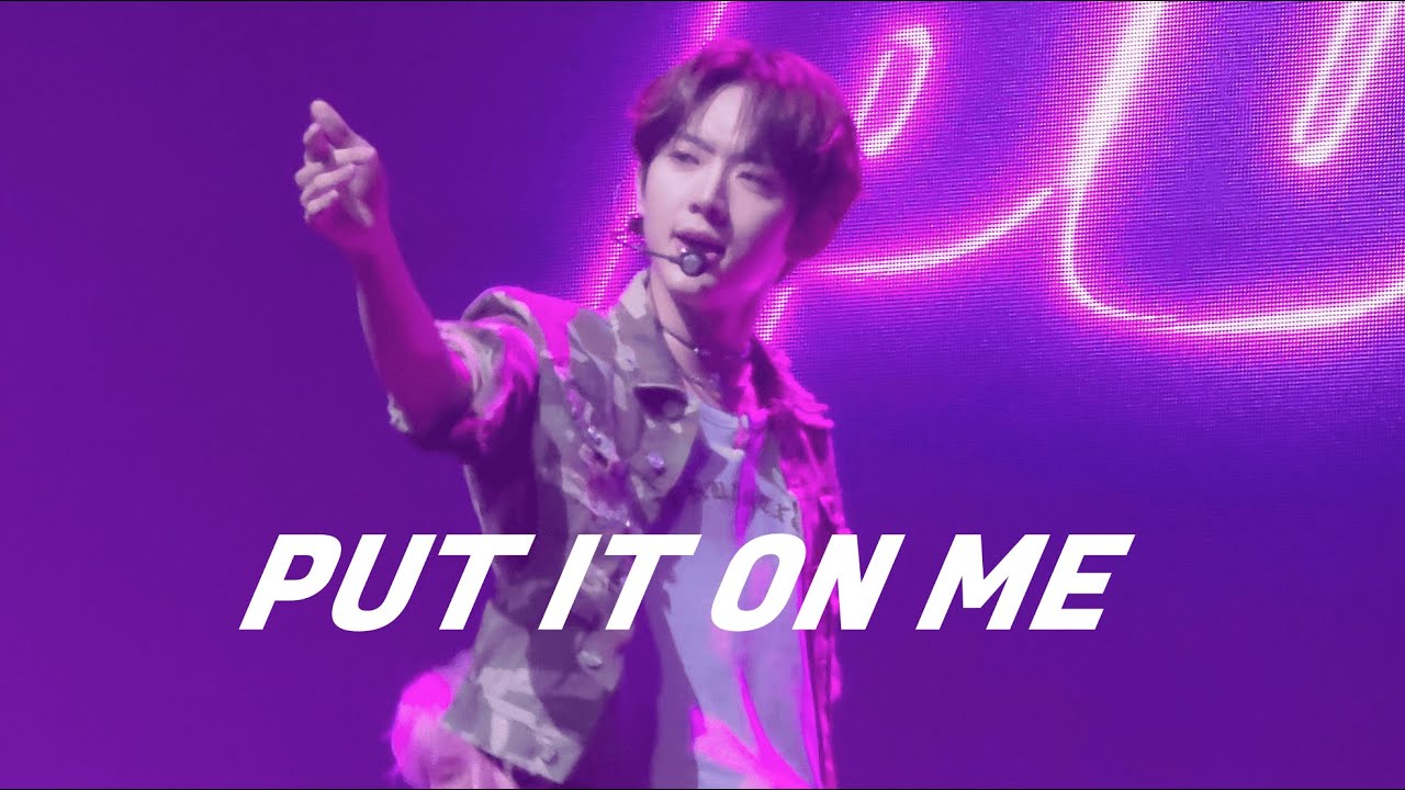 260104 EVNNE 이븐 YOO SEUNGEON 유승언 'PUT IT ON ME' FANCAM | OUR EVNNEing FANMEETING