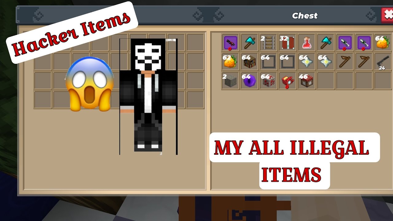 all my illegal items in blockmango jailbreak