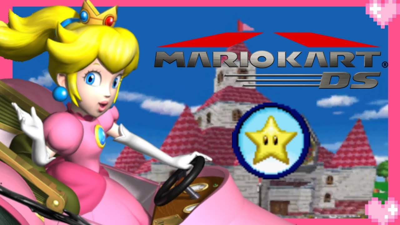 💗 Mario Kart DS (Star Cup) Peach Gameplay 💗