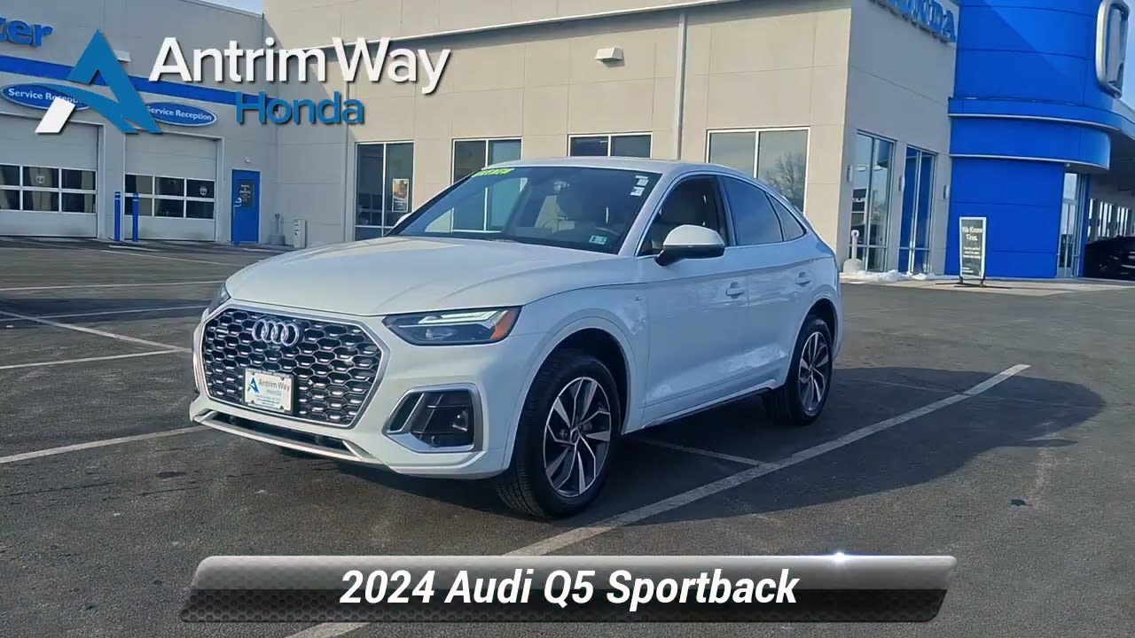 Used 2024 Audi Q5 Sportback Premium Plus 45 TFSI S line quattro S tronic, Greencastle, PA H7900115A
