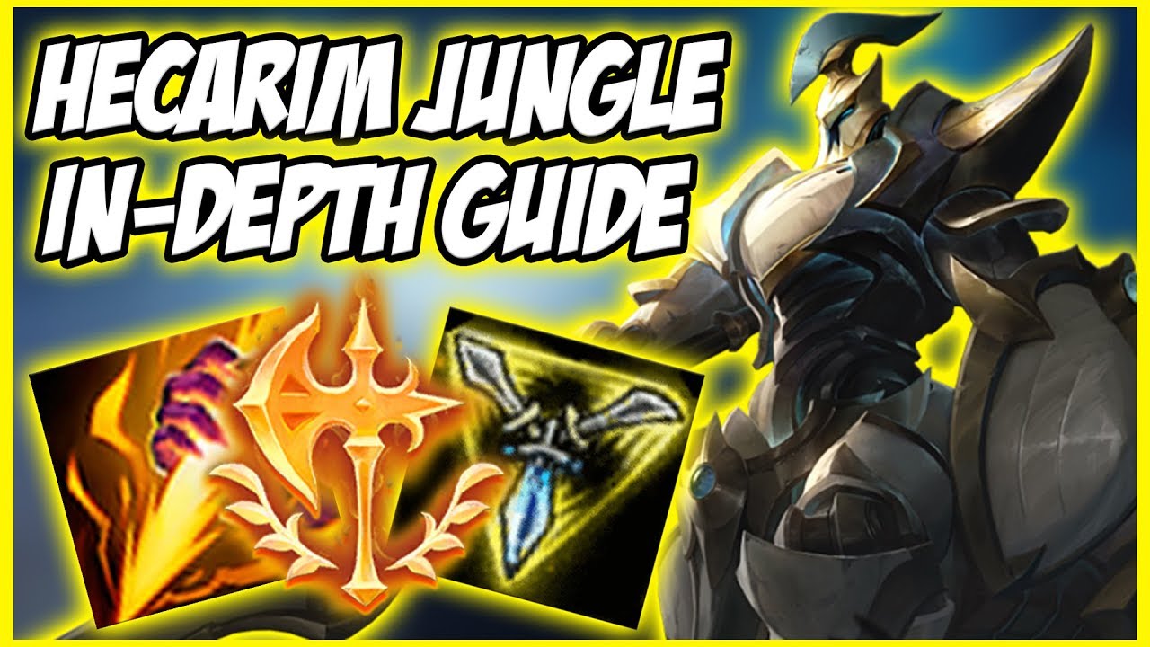 GUIDE ON HOW TO PLAY HECARIM JUNGLE IN SEASON 9! EXTREMELY OP CHAMPION - League of Legends