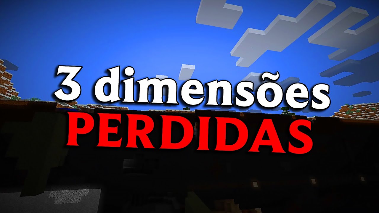 encontraram 3 dimensões PERDIDAS no Minecraft