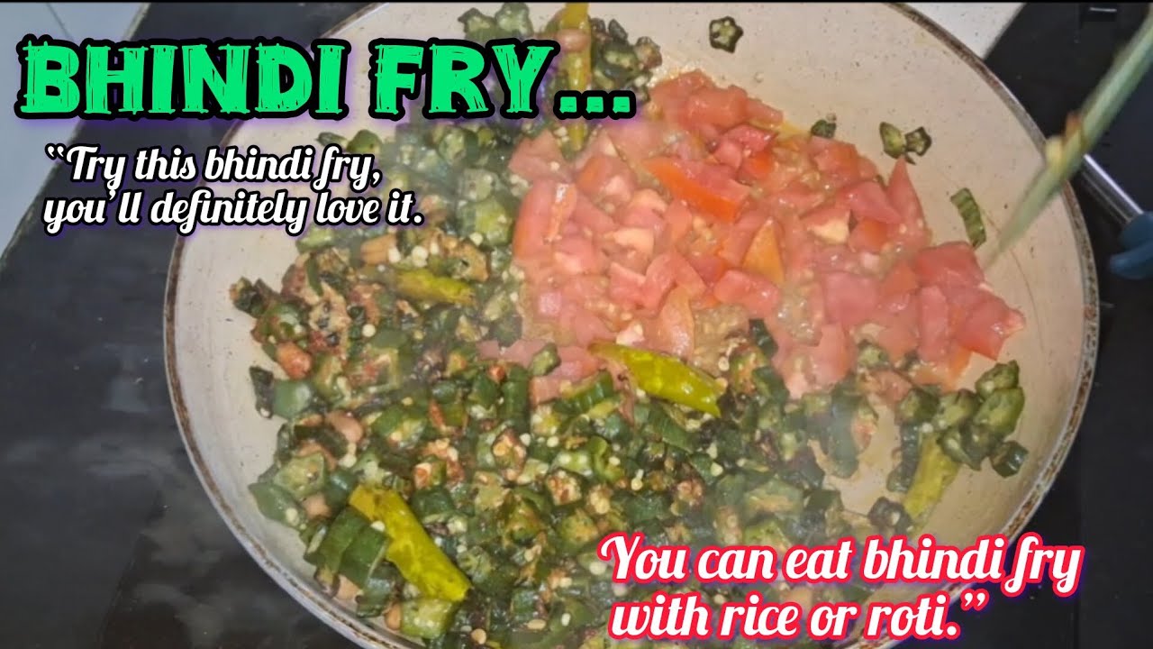 Bhindi fry | Easy Bhindi Fry at Home | Tasty Bhindi Fry for Lunch | Simple & eady Bhindi Fry 