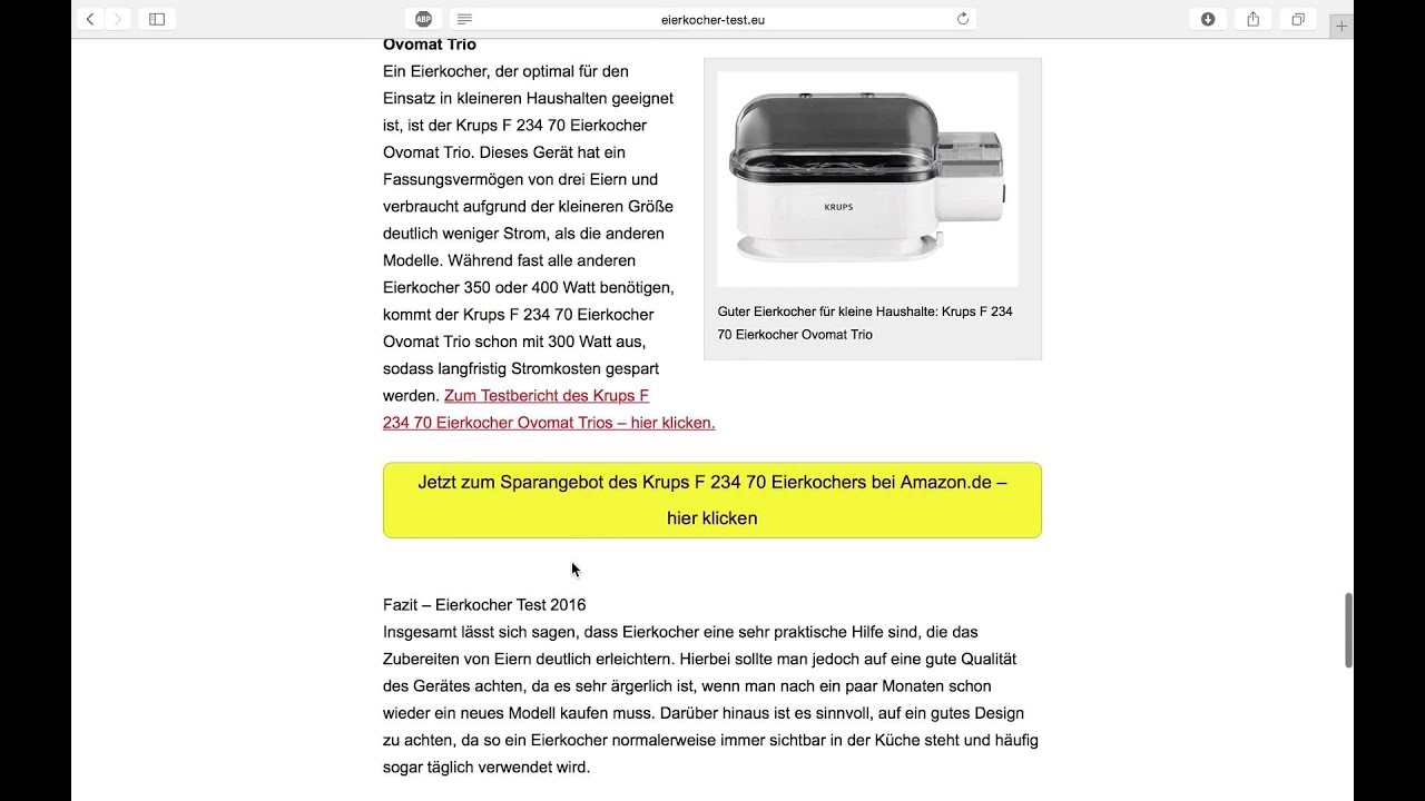 Eierkocher Test 2015/2016 - die besten 5