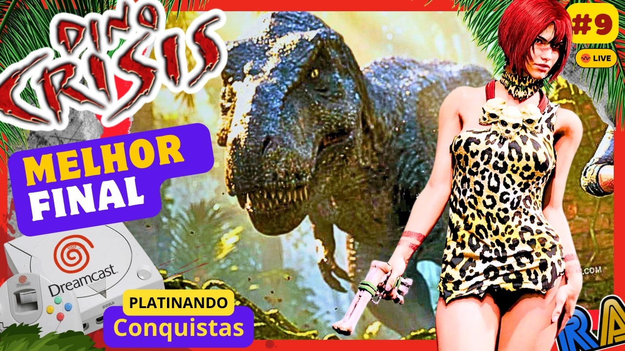 🔴Dino Crisis 1 retroachievements dreamcast melhor final gameplay sem salve, Primitive Skin Regina #9