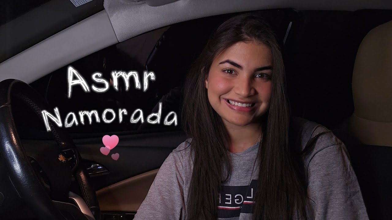 ASMR ROLEPLAY Sua Namorada Dirige pra você relaxar (Voz suave e carinho) 🌃💜