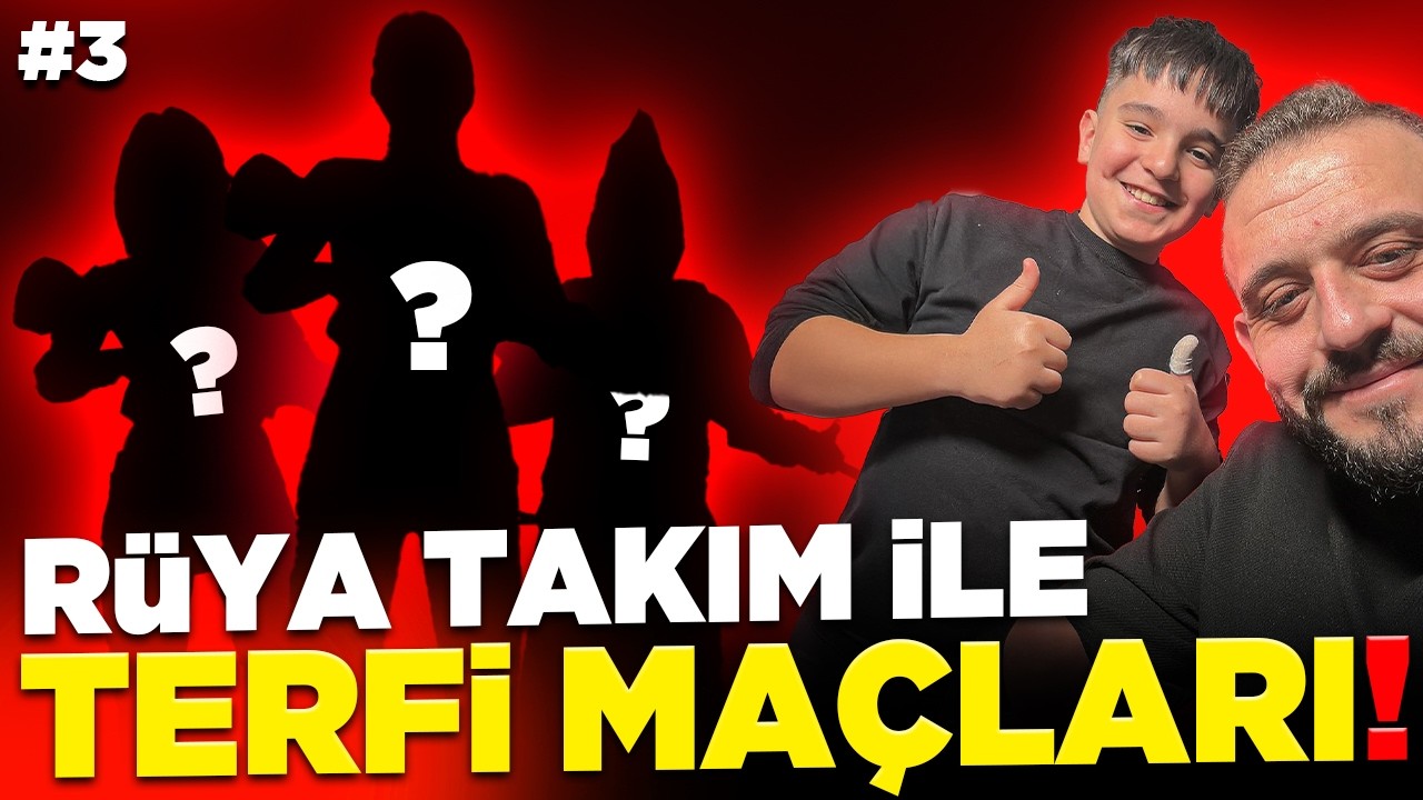 RÜYA TAKIM İLE TERFİ MAÇLARI #2 ! PUBG Mobile