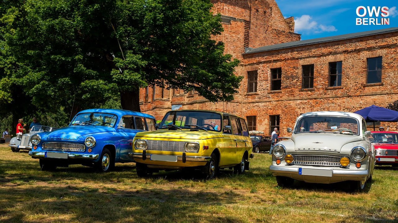 4K Slideshow | Retro cars from East German (DDR / GDR) manufacturer Wartburg