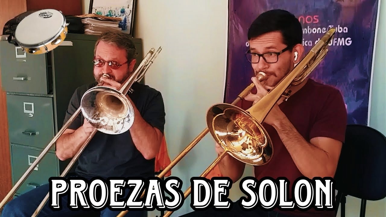 PROEZAS DE SOLON (PIXINGUINHA E BENEDITO LACERDA) - TROMBONE | MARCOS FLÁVIO - VITOR ARAUJO