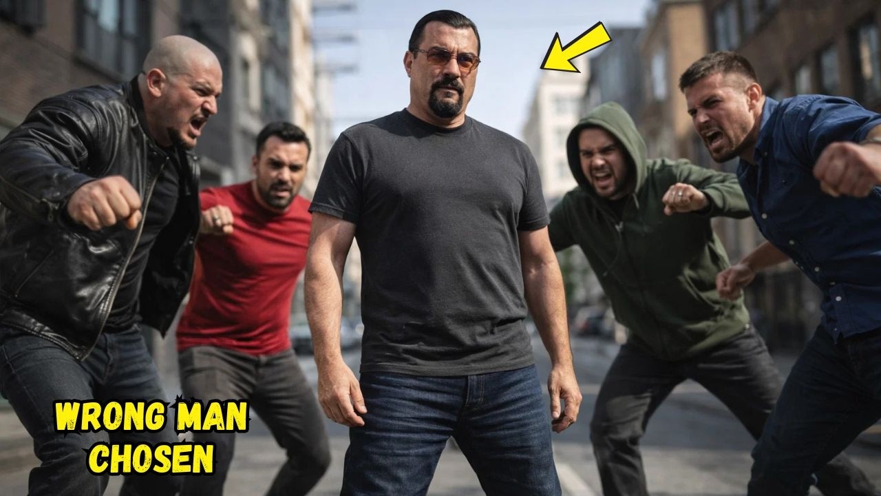4 FIGHTERS TRIED TO JUMP STEVEN  THEY PICKED THE WRONG MAN