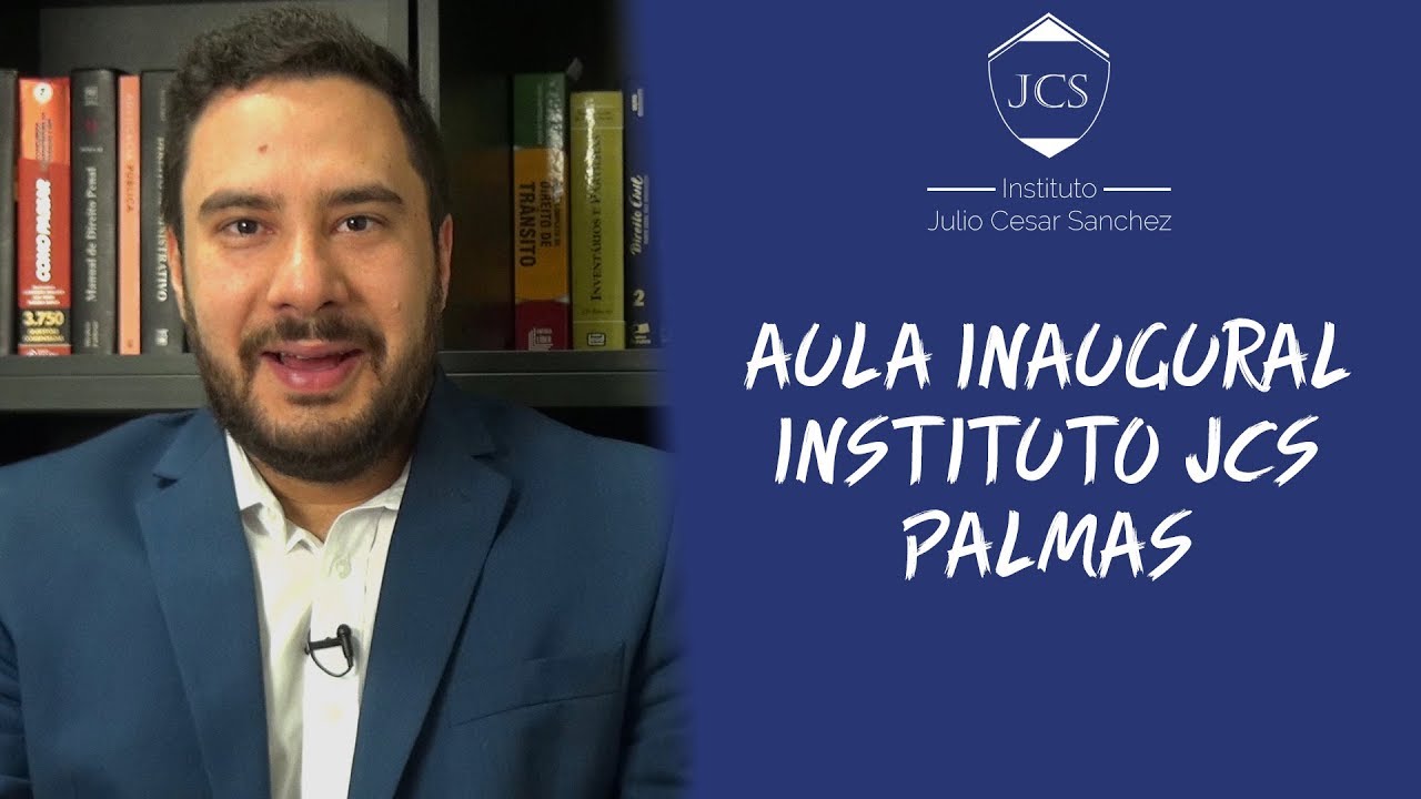 Aula Inaugural Instituto Julio Cesar Sanchez em Palmas