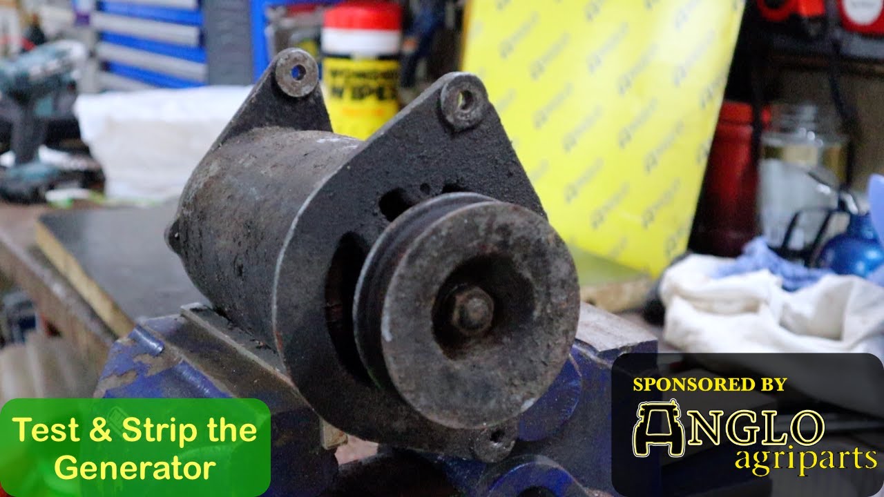 #130 - Ferguson Ted20 - Generator Test & Dismantle - with Anglo Agriparts