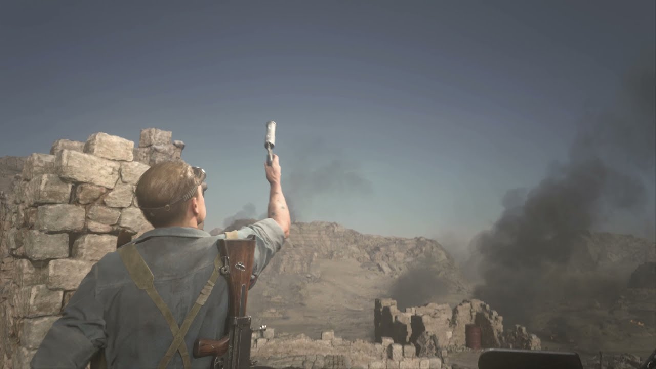 Call of Duty Vanguard - The Battle of El Alamein: Follow Dez: Charge Up Hill Secure The Flak Cannons