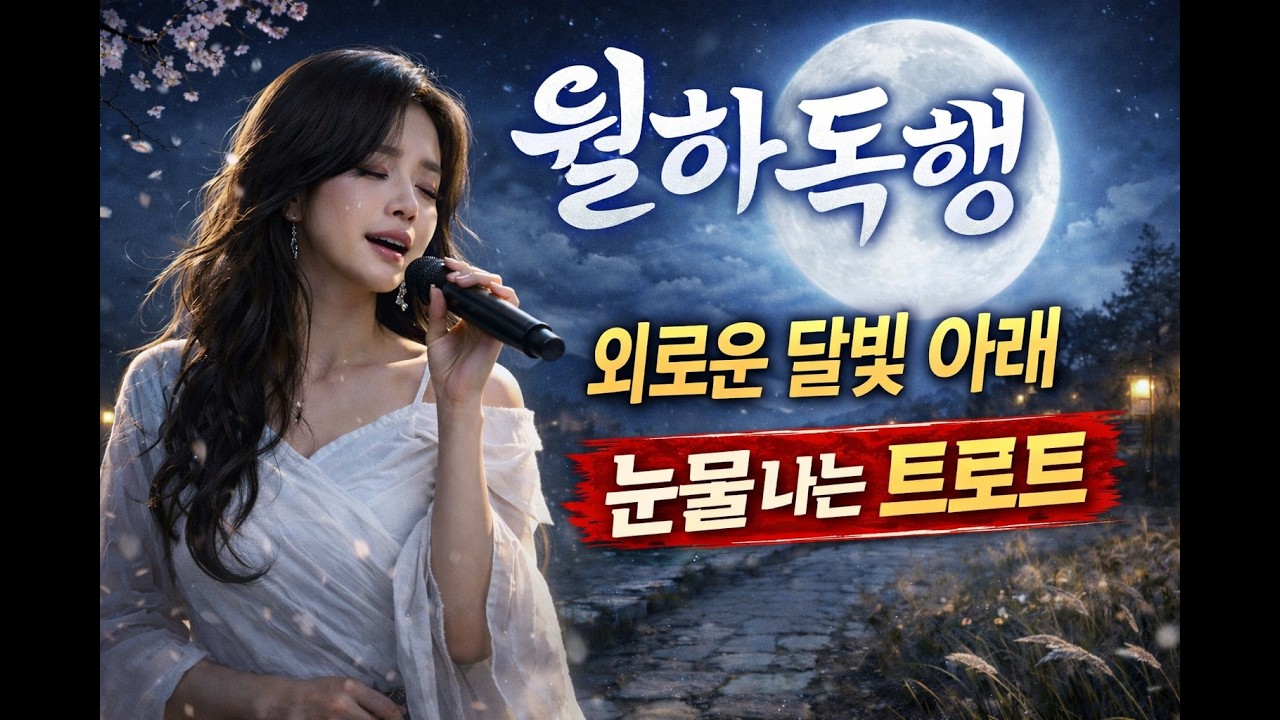 🌙 월하 독행 (月下 独行)  – 달빛 아래 혼자 걷는 인생의 노래
