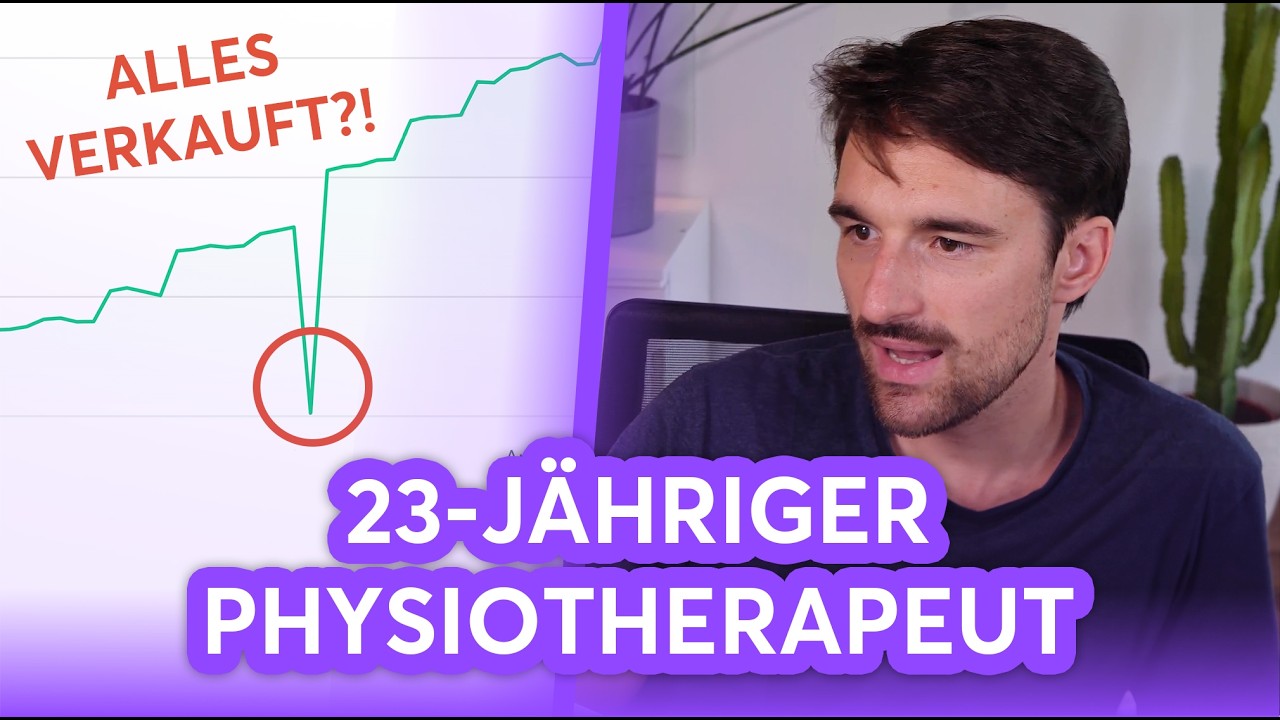 23-J&auml;hriger verkauft zwischendurch alles? | Finanzfluss Portfolio Analyse