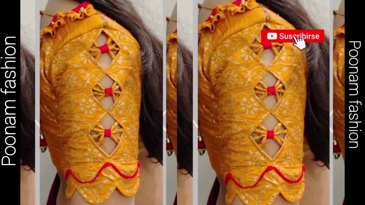 Treding आस्तीन डिजाइन | ब्लाउज में बनने वाले सबसे आसन डिजाइन | blouse sleeve design 