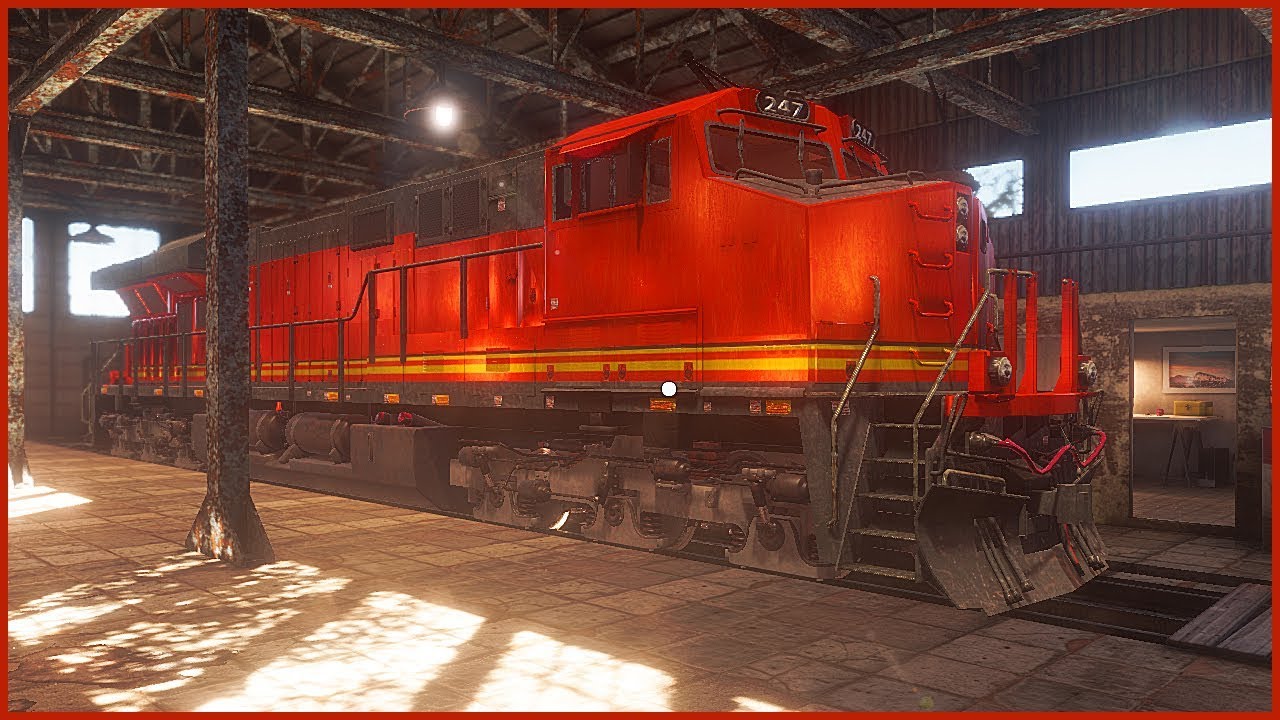 TRAIN MECHANIC SIMULATOR 2017 - ПЕРВЫЙ ВЗГЛЯД! МЕНЯ ПОРАЗИЛО!