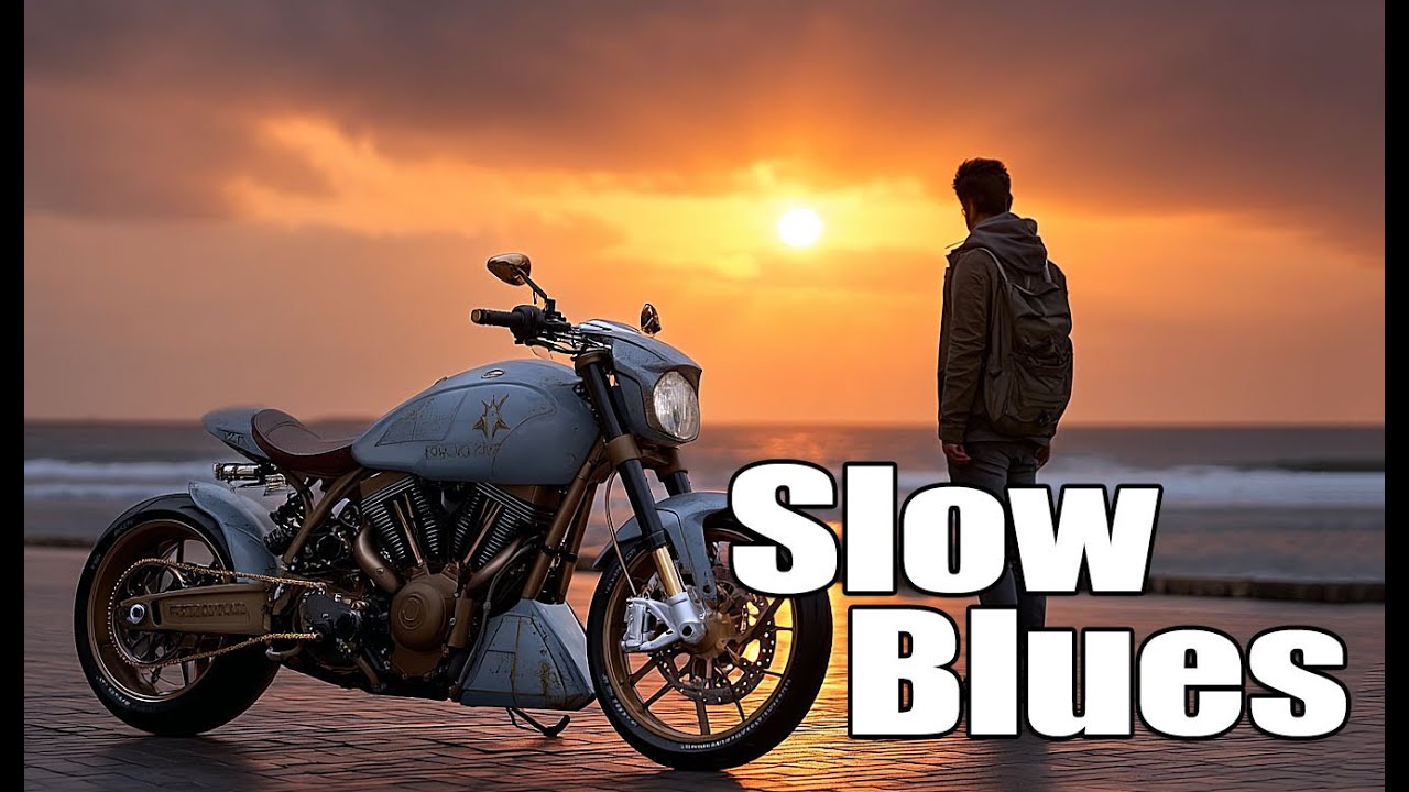 Blues Lonely | Slow Blues Session – Deep Bass & Electric Guitar