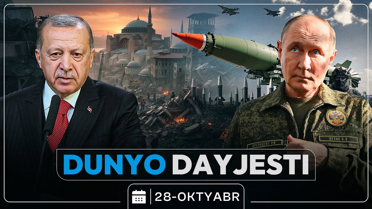 Turkiyada zilzila, Putinning yangi raketasi, Afg&lsquo;oniston va Tojikiston chegarasida otishma