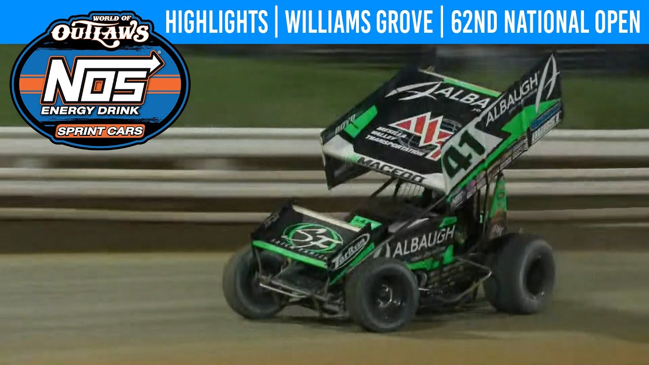 World of Outlaws NOS Energy Drink Sprint Cars | Williams Grove Speedway | Oct. 5, 2024 | HIGHLIGHTS