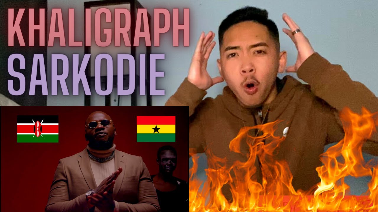 KHALIGRAPH JONES x SARKODIE - WAVY (OFFICIAL VIDEO) AMERICAN REACTION! KENYA & GHANA RAP MUSIC 🇰🇪🇬🇭🔥