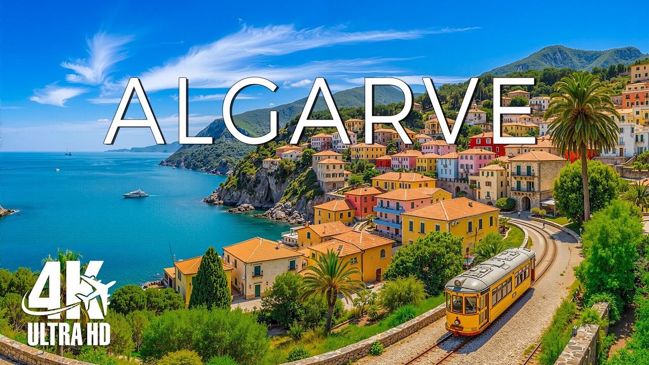 Algarve 4K | Golden Cliffs, Hidden Caves & Portugal’s Atlantic Paradise – 4K Video