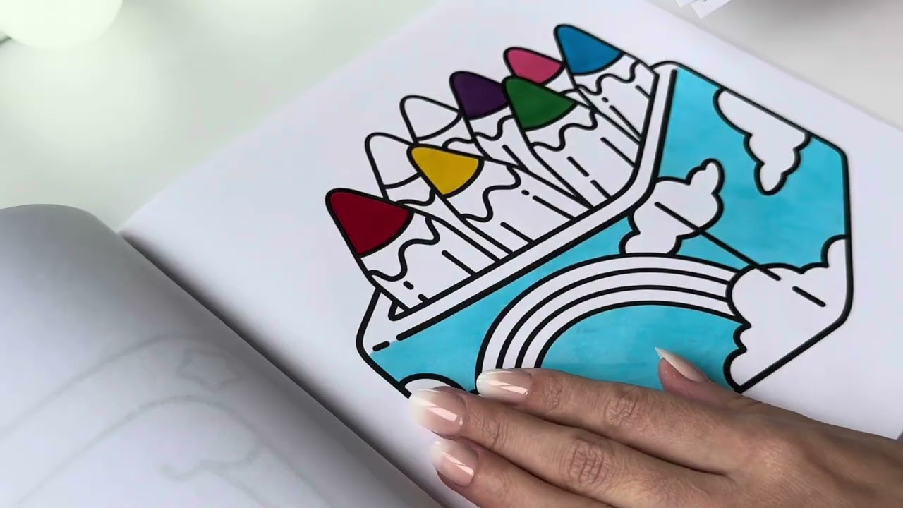 Color with me - Colora comigo - Colorindo com canetas Ohuhu. ASMR
