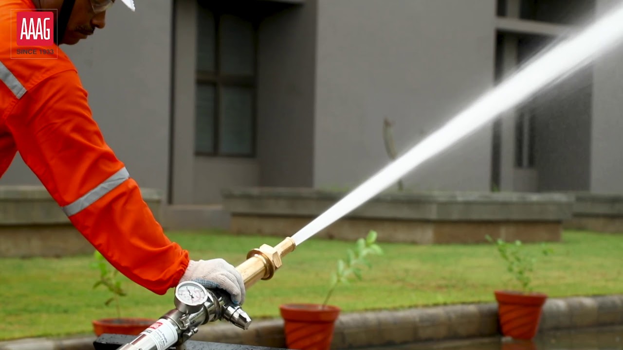 Short Branch Pipe With Nozzle for Fire Fighting by Aaag India
