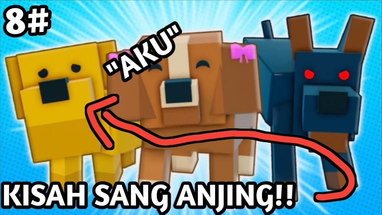 CERITA KETIKA MENJADI ANJING!!! (Roblox Part 8)