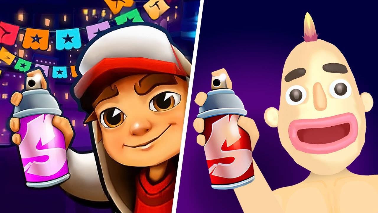 Subway Surfers против Sandwich Runner, Новое обновление Subway Surfers в Мексике, Subway Surf на ...