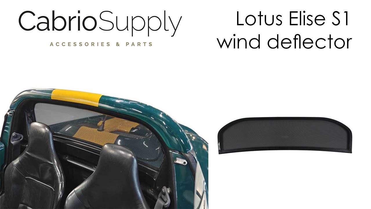 WIND DEFLECTOR LOTUS ELISE S1 - INSTALLATION