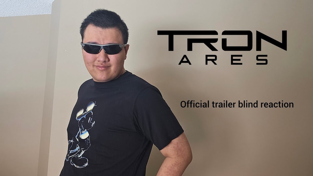 Disney Tron Ares Official Trailer Blind Reaction. 