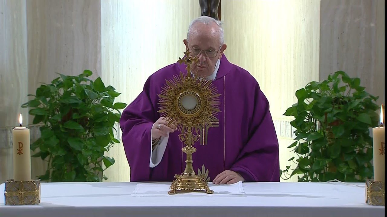 Holy Mass with Pope Francis, on Passion Sunday, from Casa Santa Marta 29 March 2020 HD